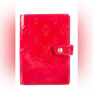 Louis Vuitton agenda circa 2003 red small